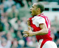 Thierry Henry, Bota de Oro europeo